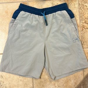 Boys under armour dri fit shorts
